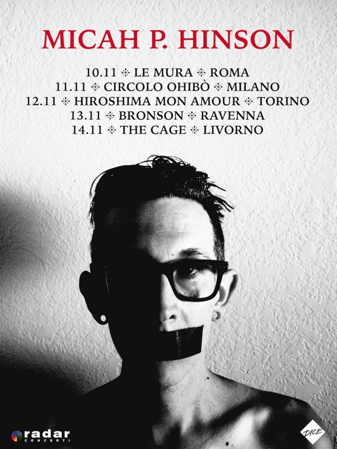 Micah P. Hinson: la voce del folk americano torna in Italia con cinque appuntamenti. Video/ascolto di 